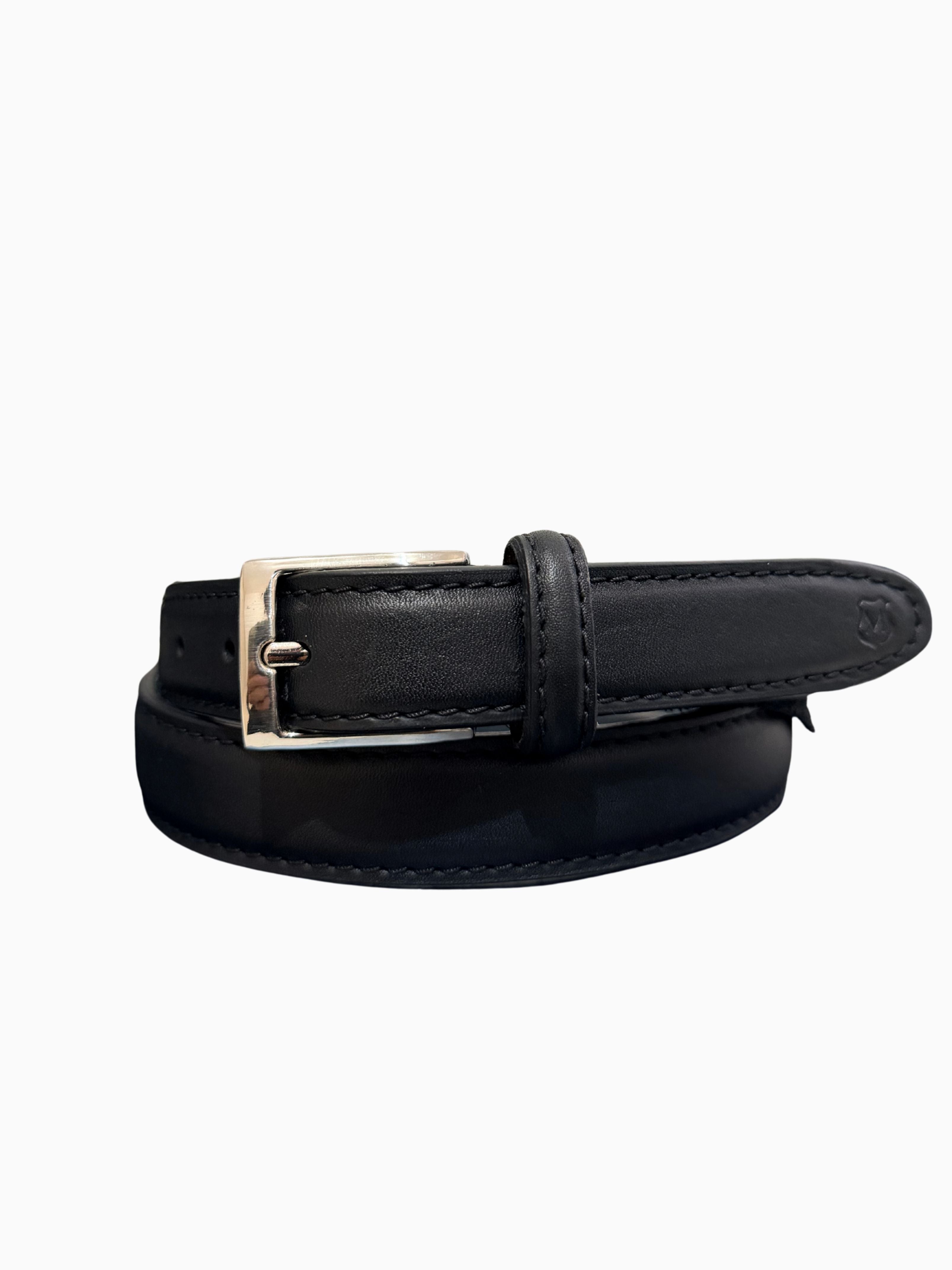 Cinto niño negro elegante